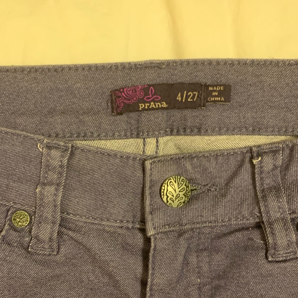 Purple Prana  Jeans - Picture 2 of 3